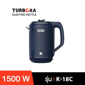 TURBORA Double Wall Electric Kettle K-18C
